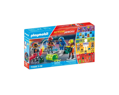 Набор My Figures Пожарная бригада Playmobil 71468