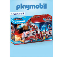 Набор Пожарная машина с лестницей Playmobil 70935 свет, звук