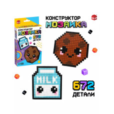 Конструктор мозаика Pixi. Печенька, 672 детали