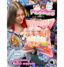 Мягкая игрушка подушка Pudding Пудинг 6 шт Хеллоу Китти