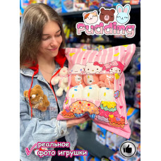 Мягкая игрушка подушка Pudding Пудинг 6 шт Хеллоу Китти