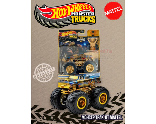Машинка Monster Trucks Хот Вилс Bigfoot JDV96 JDV97