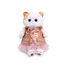 Мягкая игрушка Кошечка Ли Ли в юбке и жилетке 24 см LK24-046
