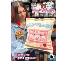 Мягкая игрушка подушка Pudding Пудинг Капибара 6 шт