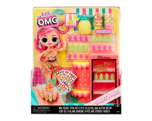 Кукла Лол Омг Omg Pinky Pops Sweet Nails большая оригинал