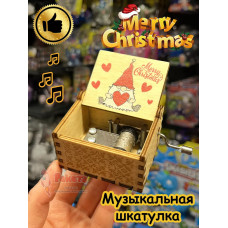 Музыкальная шкатулка детская новогодняя