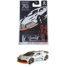 Машинка Хот Вилс Matchbox 2018 Bugatti Divo GGF12 HLM75