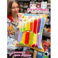 Мягкая игрушка подушка Pudding Пудинг Карандаши 8 шт