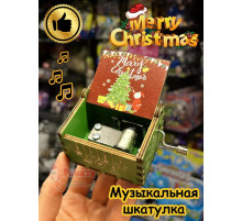 Музыкальная шкатулка детская новогодняя