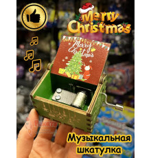 Музыкальная шкатулка детская новогодняя