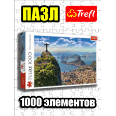 Пазлы для детей и взрослого 1000 элементов Рио де Жанейро