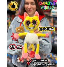 Мир Денди игрушки мягкие Царапка Dandy's World Дэнди