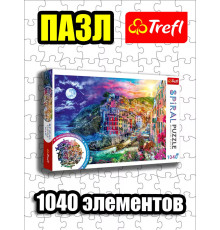 Пазлы для детей и взрослого 1040 элементов Волшебная бухта