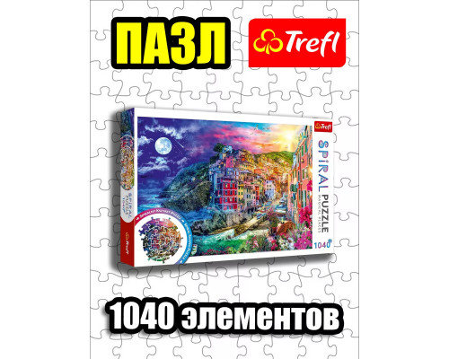 Пазлы для детей и взрослого 1040 элементов Волшебная бухта