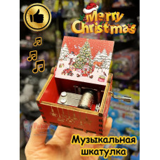Музыкальная шкатулка детская новогодняя
