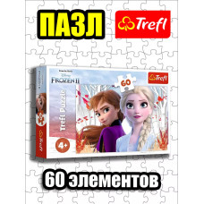 Пазлы для детей 3 4 5 лет 60 элементов Холодное сердце