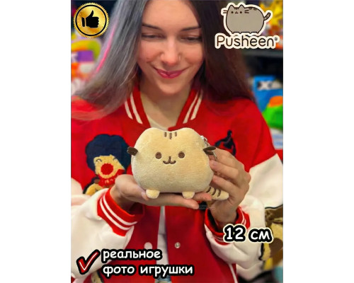 Мягкая игрушка Пушин Кот Кэт плюшевый котик брелок