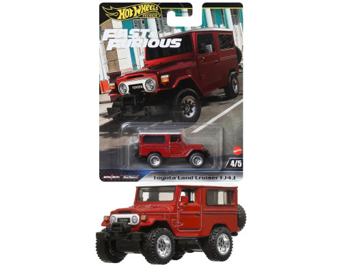 Машинка Хот Вилс Премиум Toyota Land Cruiser HNW46 HRT96