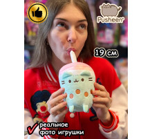 Мягкая игрушка Пушин Кот Кэт плюшевый котик коктейль