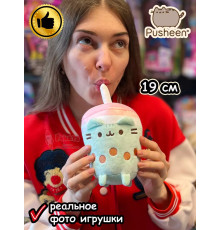Мягкая игрушка Пушин Кот Кэт плюшевый котик коктейль