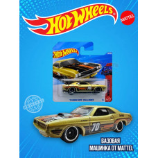 Базовая машинка Хот Вилс 70 Dodge Hemi Challenger JJJ07