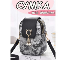 Сумка для девочки подростка на плечо кросс боди