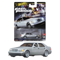 Машинка Хот Вилс Премиум Mercedes Benz 500 SEL HNW46 HRT94