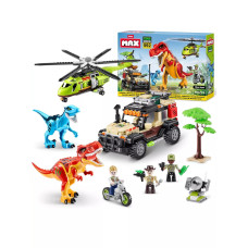 Конструктор Зуру Max Build More Dino Adventure 592 детали