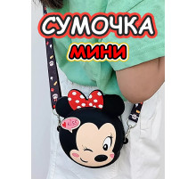 Сумка кошелек на плечо сумочка маленькая силиконовая