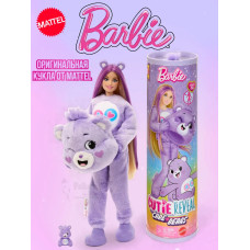 Кукла Барби Кьюти Ривл Cutie Reveal Care Bears Мишка JCN94