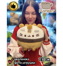 Мягкая игрушка Пушин Кот Кэт плюшевый котик тирамису