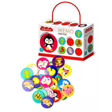 Настольная игра Мемо Животные Baby Toys