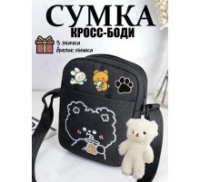 Сумка для девочки подростка через плечо сумочка кросс боди