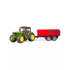 Трактор John Deere 6920 с прицепом Bruder 02057
