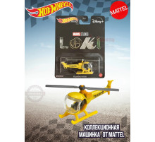 Машинка Хот Вилс Премиум Loki Thanoscopter DMC55 HCP23