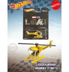 Машинка Хот Вилс Премиум Loki Thanoscopter DMC55 HCP23