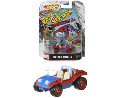 Машинка Хот Вилс Премиум Spider Mobile DMC55 FLD31