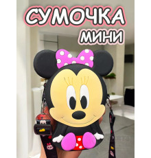 Сумка кошелек на плечо сумочка маленькая силиконовая