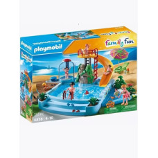 Набор Бассейн с горкой Playmobil 4858