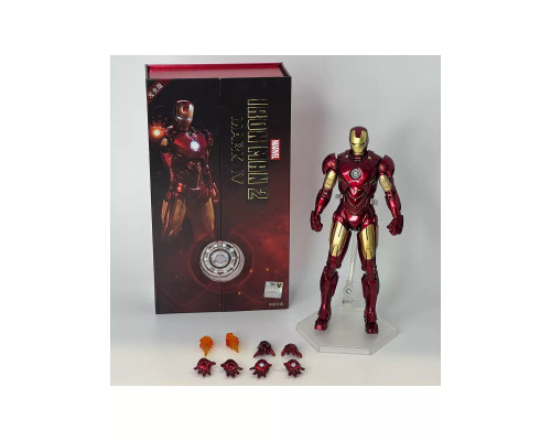 Фигурка Железный человек Marvel ZD Toys 1907-04 Mark 4 свет