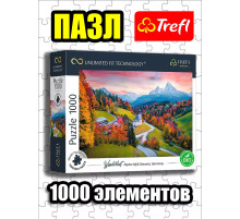 Пазлы для детей и взрослого 1000 элементов Бавария Германия