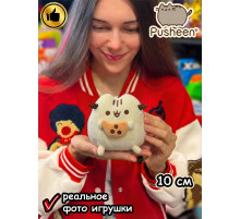 Мягкая игрушка Пушин Кот Кэт плюшевый котик брелок