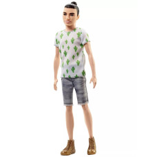 Кукла Barbie Кен Игра с модой Fashionistas FJF74