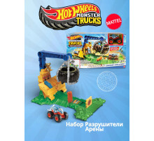 Трек Хот Вилс Monster Trucks Арена Крушители Монстр Трак