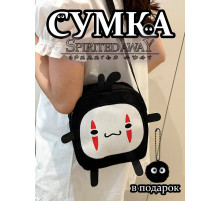 Сумка Аниме Безликий Тоторо для девочки подростка на плечо