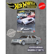 Машинка Хот Вилс Премиум Mercedes Benz 500 Sel HNW46 JHW67