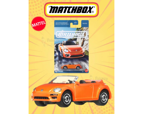 Машинка Matchbox Volkswagen Beetle Convertible GGF12 JCH30