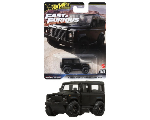 Машинка Хот Вилс Премиум Land Rover Defender 90 HNW46 HYP74