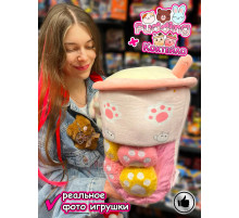 Мягкая игрушка Pudding Пудинг Коктейло