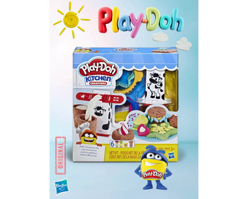 Игровой набор Play-Doh Плей До Молоко и печенье E5471